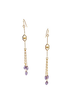 Amethyst Dangle Earrings