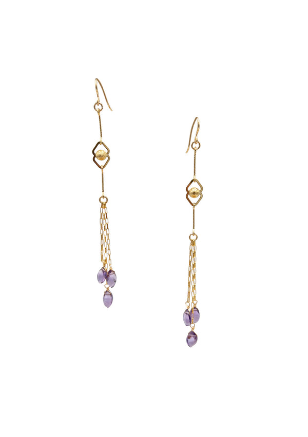 Amethyst Dangle Earrings