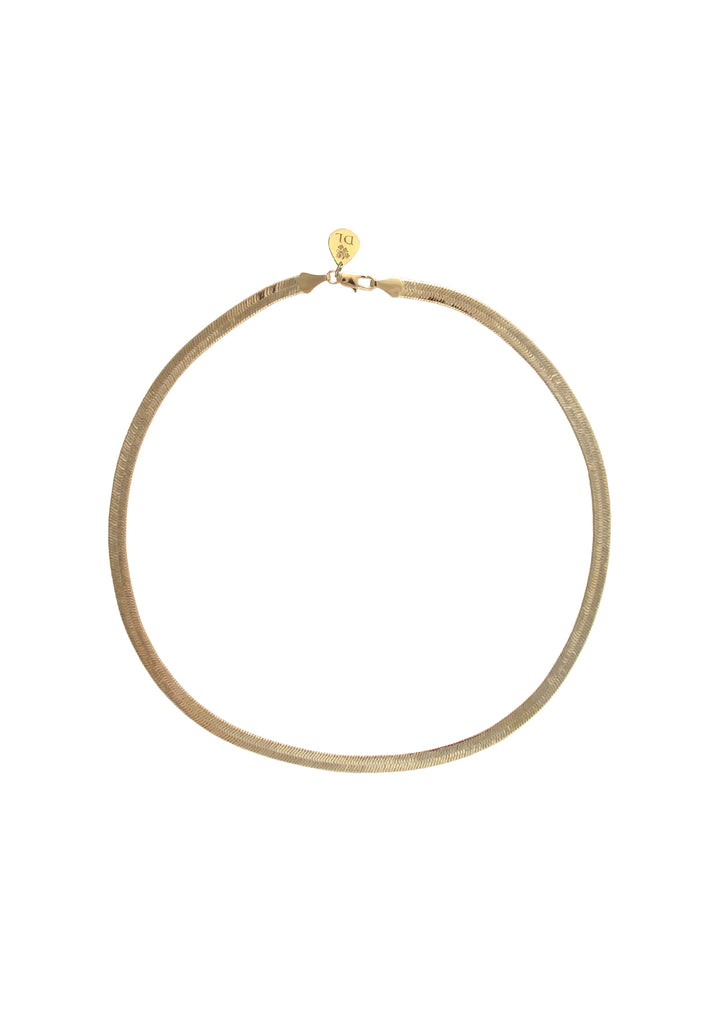 Medium Herringbone Chain Necklace – CristinaV